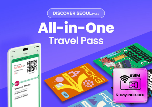 [Seoul] Discover Seoul Pass Card - Tourist Pass resmi Seoul