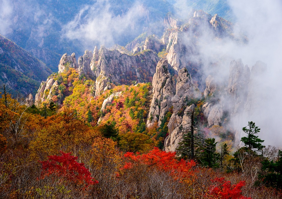Seoul - Seorak mountain] Breathtaking Autumn at Seoraksan National